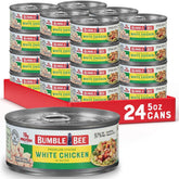 Bumble Bee front can label showing product name and size for easy identification and shelf impact
