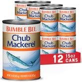 Bumble Bee front packaging showing full 15 oz can, clear label and convenience
