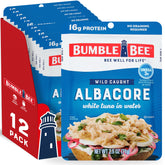 Bumble Bee front pouch showing brand and product for easy grab-and-go meals