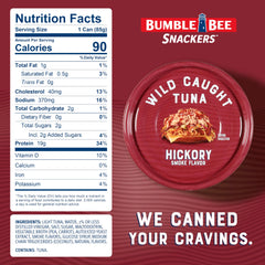 Bumble Bee open can with visible tuna chunks offering ready-to-eat convenience
