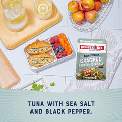 Bumble Bee opened pouch with tuna ready to eat, quick no-prep protein option