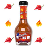 Bunsters bottle front label showing bold name and glass packaging benefit clarity