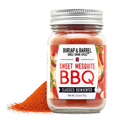 Burlap & Barrel front packaging showing jar and brand, highlights gourmet sourcing