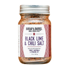 Burlap & Barrel front packaging showcasing jar and label, highlights premium sourcing
