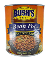 Bush's Best front can view showing label and large catering size for easy identification and stocking
