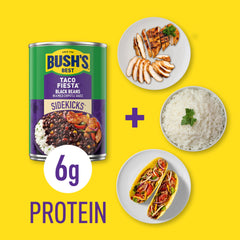 Bush's Best label and nutrition panel displaying ingredients and dietary facts
