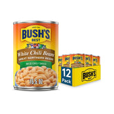 Bush's Best front packaging showing can and branding, shows convenience