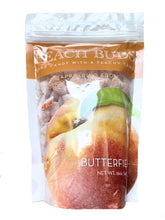 Butterfields front packaging showing 1 lb bag and peach design, offers generous supply