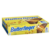 Butterfinger front packaging showing 18-count and bold branding for easy stocking