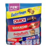 Butterfinger front packaging showing assortment and count for easy stocking
