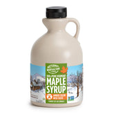 Butternut Mountain Farm front jug view showing label and pour spout for easy serving