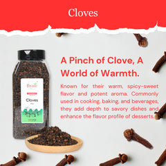 Byait whole cloves simmering in pot for mulled drink flavor infusion
