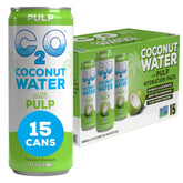 C2O front packaging showing 15-can pack and original flavor benefits