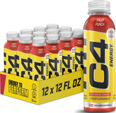 C4 front packaging showing 12-pack and zero sugar benefit