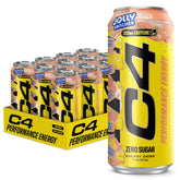 C4 front can showing JOLLY RANCHER flavors and energy benefits