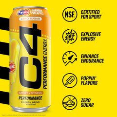 C4 top can open showing ready-to-drink energy convenience