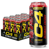 C4 Ultimate Frost front can view showing label and zero sugar benefit