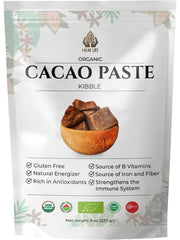 Cacao Life front packaging showing organic kibble and product name for clarity