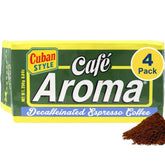 CAFE AROMA front packaging showing vacuum sealed bag and label, highlighting freshness