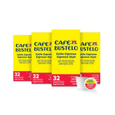 Café Bustelo front packaging showing bold branding and bulk quantity