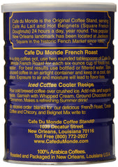 Cafe Du Monde can opened to reveal sealed interior preserving aroma and freshness