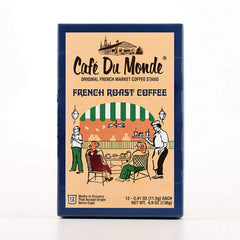 Cafe Du Monde pod close-up revealing sealed pod for fresh smooth flavor