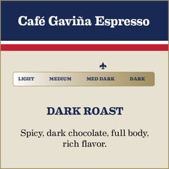 Cafe Gavina fine grind close-up texture, perfect for espresso machines