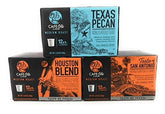 Cafe Ole front packaging of Taste of Texas assortment showing variety and gift-ready presentation