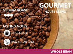 CAFE QUINDIO whole beans close-up highlighting fresh grind potential