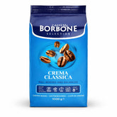 Caffè Borbone front packaging showing 1 kg bag and branding for storage benefit