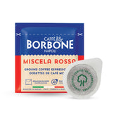 Caffè Borbone box front showing product packaging and quantity benefit