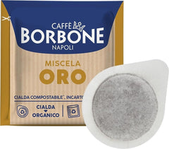 Caffè Borbone front box of 150 pods showing packaging and quantity benefit