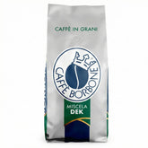 Caffè Borbone front packaging showing product and weight, highlights aroma retention