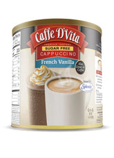 Caffe D'Vita can front packaging showing label and 1.5 lb size for clear identification