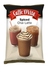 Caffe D'Vita front bag showing label and 3.5 lb size for easy inventory