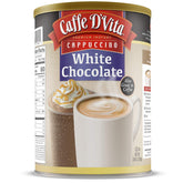 Caffe D'Vita front can view showing label and 3 lb size benefit