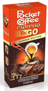 CAIYA front packaging showing 3-pack pocket coffee for quick energy