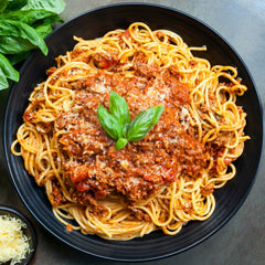 Cajun Power on plated spaghetti illustrating savory flavor boost for meals