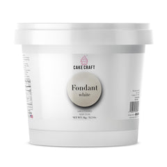 Cake Craft front packaging showing product weight and smooth white fondant benefit