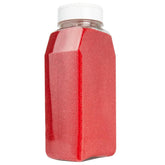 Cake Mate front packaging showing bright red sanding sugar in 33 oz jar for vibrant decorating