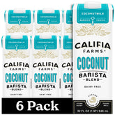 Califia Farms front packaging showing carton and coconut flavor benefit