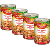 California Garden front can shot showing label and pack, convenient pantry staple