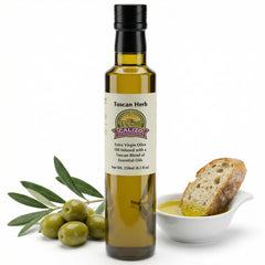Calizo front bottle showing label and clear 250ml glass