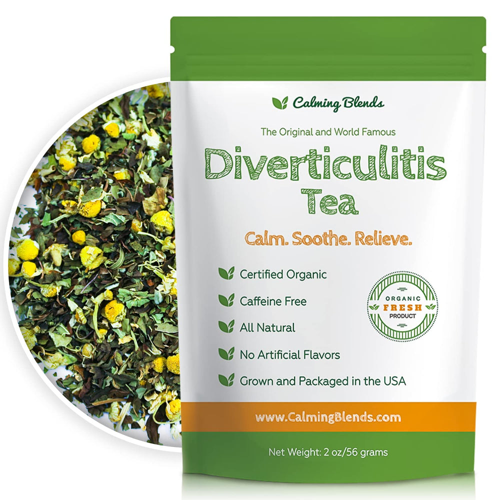 Calming Blends front pouch showing resealable packaging and freshness benefit