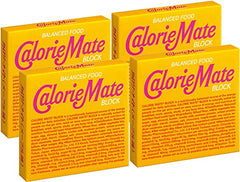 Calorie Mate front packaging showing four maple bars and benefits