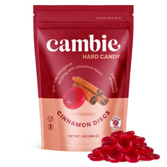 Cambie individually wrapped candy close-up highlighting hygiene and portability