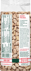 Cooked Camellia Brand pinto beans spooned to show creamy texture and meal-ready consistency