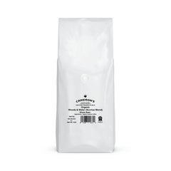 Cameron's Coffee open bag of whole beans highlighting freshness and aroma
