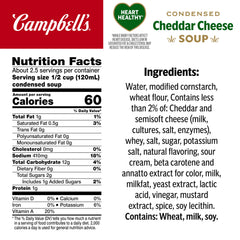 Campbell's can open and soup being poured for quick meal prep