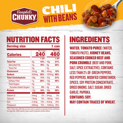 Twelve-pack of Campbell’s Chunky cans stacked, easy pantry stocking and party supply